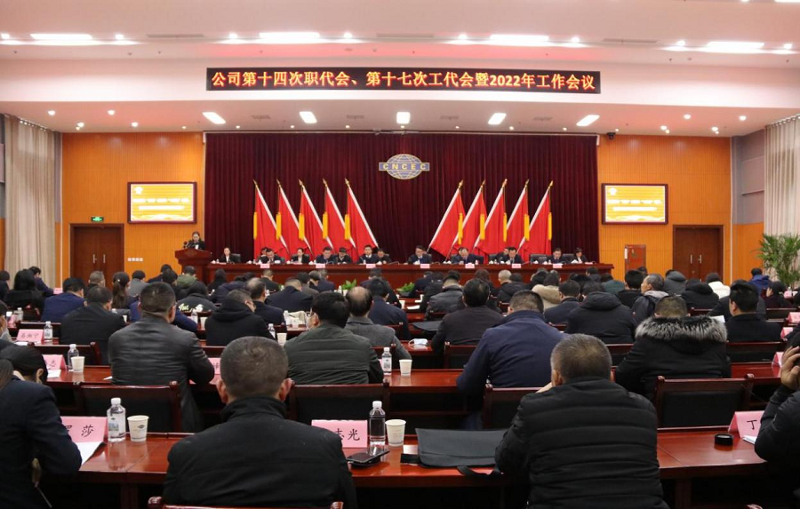 公司召開(kāi)第十四次職代會(huì)、第十七次工代會(huì)暨2022年工作會(huì)議